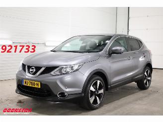 krockskadad bil auto Nissan Qashqai 1.2 N-Vision Aut. 360° Leder Cruise SHZ AHK 117.901 km! 2017/2