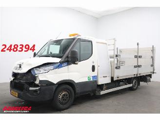 dañado vehículos comerciales Iveco Daily 35S14 CNG Hi-Matic Pritsche LBW Luftfederung Camera 125.553km 2018/11