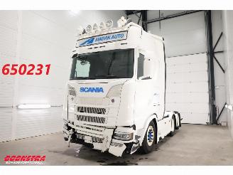 skadebil vrachtwagen Scania S S530 6X2 Full Air ACC Retarder Leder . 2022/2