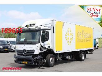 Vaurioauto  trucks Mercedes Antos 2124 Koffer 8.60 Meter!! LBW Euro 6 2017/11