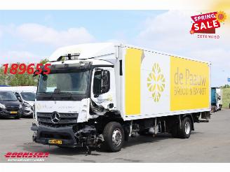 krockskadad bil auto Mercedes Antos 2124 Koffer 8.60 Meter!! LBW Euro 6 2017/11