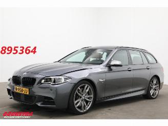 krockskadad bil auto BMW 5-serie Touring M550xd Pano LED ACC Memory H/K HUD AHK SHZ LRHZ 2015/3