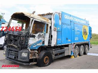 skadebil auto MAN TGS 36.480 8X4 MTS Dino 5 12m3 Saugbagger Euro 6 2016/9