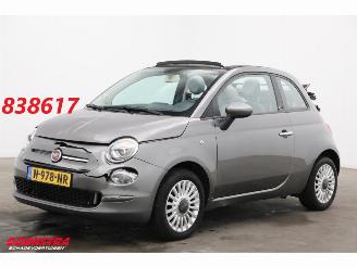 skadebil auto Fiat 500C 0.9 TwinAir Turbo Popstar Airco Cruise PDC 74.684 km! 2018/6