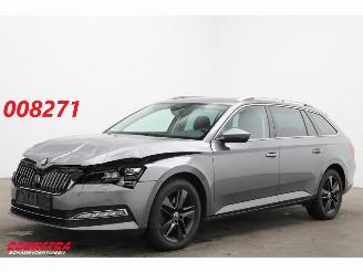 krockskadad bil auto Skoda Superb Combi 2.0 TDI 200 PK DSG 4X4 LED ACC Memory Virtual SHZ 2023/8