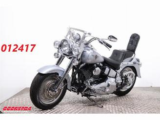 krockskadad bil motor Harley-Davidson  FLSTF Fat Boy Vance & Hines 2001/1