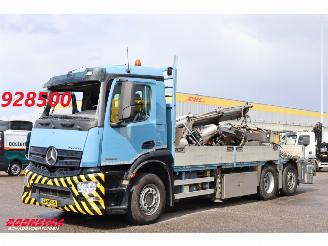 dommages camions /poids lourds Mercedes Antos 2843 Palfinger 34002 SH Kran BY 2015 6X2 2015/4