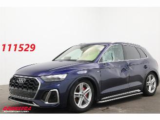 krockskadad bil auto Audi Q5 45 TFSI Quattro S-Line Pano Matrix ACC Memory 360° 2022/6
