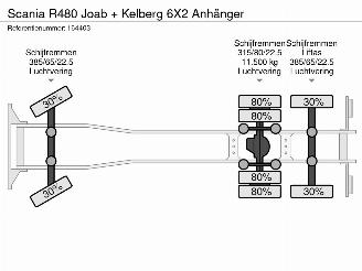 Scania R R480 Joab + Kelberg 6X2 Anhänger picture 38