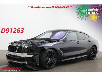 skadebil auto BMW 8-serie Gran Coupé M850i xDrive M-Sport Pano ACC Ventilatie Memory B&W 2021/2