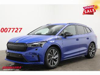 skadebil auto Skoda Enyaq 85 Sportline Matrix ACC LRHZ Camera Memory 2024/9