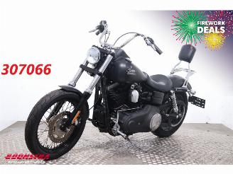 dommages motocyclettes  Harley-Davidson  FXDB Dyna Street Bob 4.967 Mijl! 2014/1