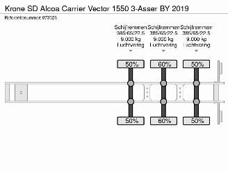 Krone  SD Alcoa Carrier Vector 1550 3-Asser BY 2019 picture 24