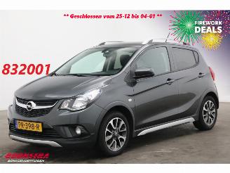 uszkodzony samochody osobowe Opel Karl 1.0 Rocks Online Edition Bluetooth Airco Cruise PDC 2017/8