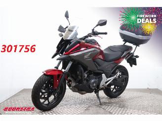 krockskadad bil motor Honda  NC 750X ABS Topkoffer 2019/12