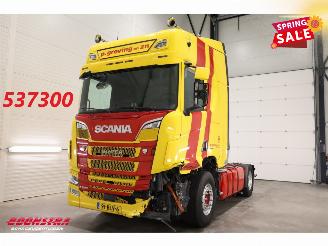danneggiata veicoli industriali Scania R R520 V8 Alcoa Leder Standairco 2019/3