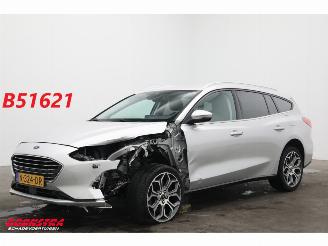 damaged passenger cars Ford Focus 1.0 EcoBoost Titanium LED B&O ACC SHZ LRHZ Camera 2019/3