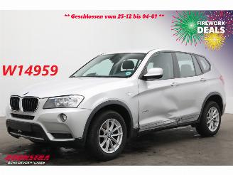 damaged passenger cars BMW X3 xDrive20i Clima SHZ PDC 108.907 km! 2012/7