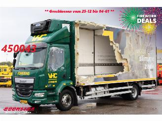 skadebil vrachtwagen DAF LF 210 FA LBW Carrier Transicold 2xCompartments 313.910 km! 2016/2