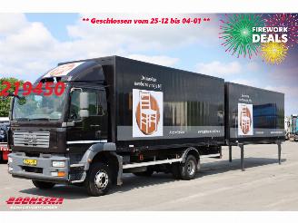 bruktbiler vrachtwagen MAN TGM 12.240 Full Air BDF 2X Laadbak 527252 Km!! 2008/10
