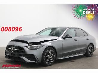 krockskadad bil auto Mercedes C-klasse 200 4MATIC 9G-Tronic AMG LED Clima Camera SHZ 2023/9