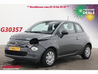 damaged passenger cars Fiat 500 1.0 Hybrid Pop Star Airco Cruise 61.064 km! 2022/6