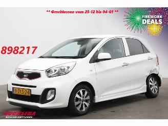skadebil auto Kia Picanto 1.0 CVVT Plus Pack Leder Clima 35.921 km! 2015/2