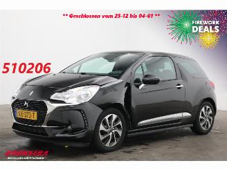 Vaurioauto  passenger cars DS Automobiles DS 3 1.2 PureTech So Chic Navi Clima Cruise PDC 44.823 km! 2017/5