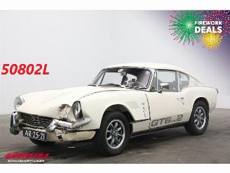 krockskadad bil auto Triumph GT6 MK2 BY 1969 Leder 1969/4
