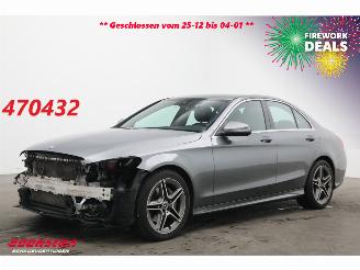 uszkodzony samochody osobowe Mercedes C-klasse 200 9G-Tronic AMG Leder Navi Clima Cruise Camera SHZ 2019/2