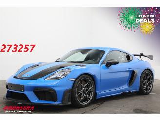 krockskadad bil auto Porsche 718 Cayman GT4 RS 4.0 Weissach Lift Carbon Sport Chrono 2024/8