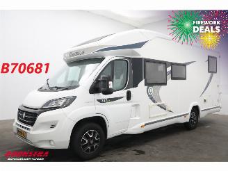 krockskadad bil camper Chausson  Welcome 727 GA 2.3 MJ Solar Hefbed Single Beds Leder Cruise Camera AHK 58.856 km! 2016/10