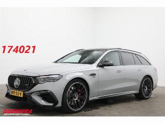 krockskadad bil auto Mercedes E-klasse AMG 53 4MATIC+ Night Ed. Superscreen 3D AR Burmester HUD 360° AHK 2025/7