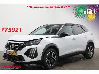 damaged passenger cars Peugeot e-2008 EV GT 54 kWh LED ACC Navi Clima Camera 2024/8