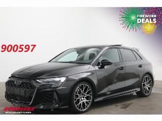 krockskadad bil auto Audi Rs3 Sportback 2.5 TFSI Quattro Magnetic Ride ACC Carbon Pano Memory Sonos ACC HUD 2024/11