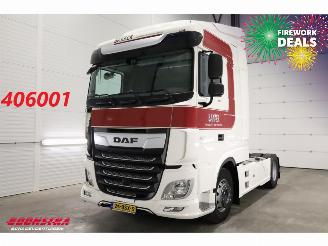 krockskadad bil vrachtwagen DAF XF 480 FT ACC Standairco 370.921 km! 2022/5