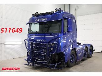 skadebil auto Iveco S-way 530 6X2 Full Air ACC Leder Showtruck 67.003 km 2024/7
