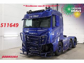 skadebil vrachtwagen Iveco S-way 530 Full Air ACC Leder Showtruck 67.003 km! 2024/7