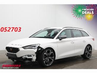 krockskadad bil auto Cupra Leon VZ 2.0 TSI 310 PK 4Drive DSG LED ACC Apple/Android LRHZ Camera SHZ 2024/1