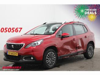 krockskadad bil auto Peugeot 2008 1.2 PureTech Active Pano Navi Airco Cruise PDC 77.152 km! 2018/5