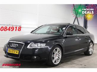 skadebil auto Audi A6 Limousine 3.2 FSI Quattro Aut. Leder Schuifdak Memory Xenon Navi Clima Crusie 149.871 km! 2008/2