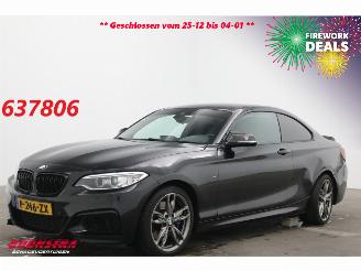 skadebil auto BMW 2-serie Coupé M240i Executive BiXenon Navi Clima Cruise SHZ PDC 147.428 km! 2016/11