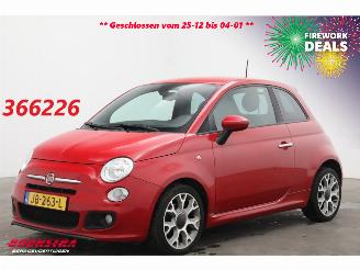 damaged passenger cars Fiat 500 0.9 TwinAir Turbo Aut. 500S Clima PDC 80.824 km! 2016/1