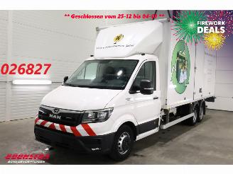 dommages fourgonnettes/vécules utilitaires MAN TGE 5.160 DSG BE-Combi Clixtar Lucht Apple/Android Airco Cruise 51.038 km! 2023/8