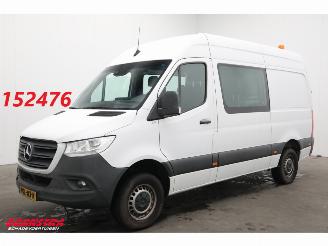 krockskadad bil bedrijf Mercedes Sprinter 314 CDI 7G-Tronic L2-H2 DoKa 6-Pers. Navi Airco Cruise Camera PDC AHK 2020/9