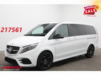 krockskadad bil bedrijf Mercedes V-klasse 300d Lang 9G-Tronic Edition AMG DoKa Leder LED ACC Burmester 360° AHK 2023/8
