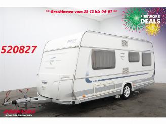 skadebil caravan Fendt  Bianco 465 Mover Luifel Fietsendrager Frans Bed Rondzit TV 2012/2