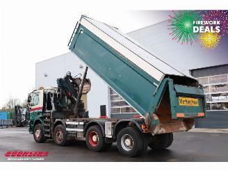 GINAF  4241 S 8X4 Kipper HMF 1643 Z2 Kran Euro 5 picture 4