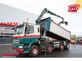 Voiture accidenté GINAF  4241 S 8X4 Kipper HMF 1643 Z2 Kran Euro 5 2009/3