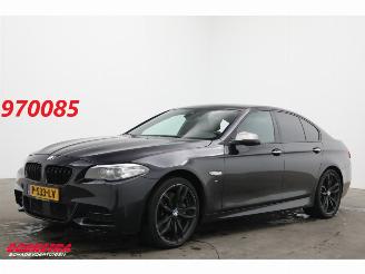 krockskadad bil auto BMW 5-serie M550xd Diebstahlschaden Schuifdak Memory ACC H/K Leder Camera SHZ 2015/9